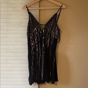Mini dress sequin